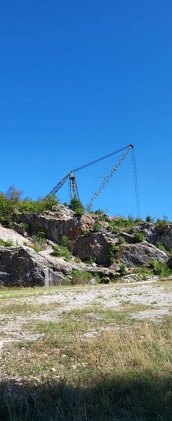 Steinbruch in Arzo