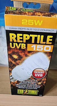 NEW Exoterra Reptile UVB 150, Compact Lampe, 13 Watt
