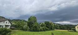 Gewitterzellen vom 15.06.2025