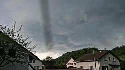 Gewitterzellen vom 15.06.2025