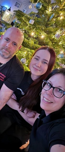 Michèl GschwiKhiara Kobel-Lüdi, Adrian Buchser, Marlen und Katia Merz