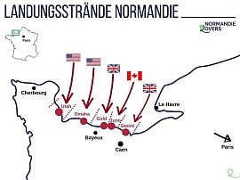 Die 5 Landungsstrände