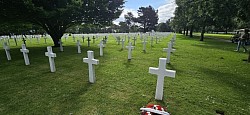 COLLEVILLE-SUR-MER Amerikanischer Soldatenfriedhof